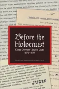 Before The Holocaust