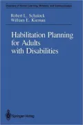 Habilitation Planning for Adults with Disabilities