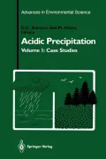 Acidic Precipitation
