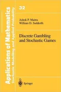 Discrete Gambling and Stochastic Games