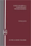 Logic-Based 0-1 Constraint Programming