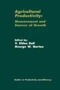 Agricultural Productivity: Measurement and Sources of Growth