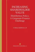 Increasing Shareholder Value
