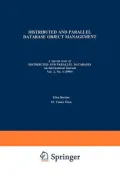 Distributed and Parallel Database Object Management