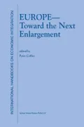 Europe - Toward the Next Enlargement