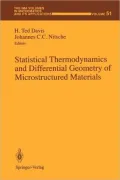 Statistical Thermodynamics and Differential Geometry of Microstructured Materials