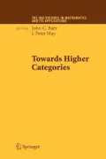 Towards Higher Categories