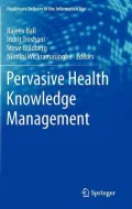 Pervasive Health Knowledge Management