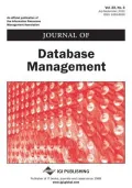 Journal of Database Management, Vol 23 ISS 3