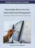 Knowledge Driven Service Innovation and Management