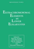 Extrachromosomal Elements in Lower Eukaryotes
