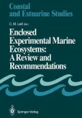 Enclosed Experimental Marine Ecosystems