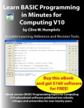Learn BASIC Programming in Minutes for Computing V10