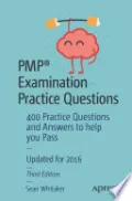 PMP® Examination Practice Questions by Sean Whitaker — book cover