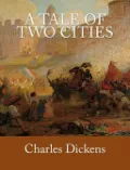 Book cover of A Tale of Two Cities [Large Print Edition]