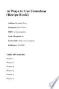 10 Ways to Use Crenshaw (Recipe Book)