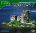 2011 National Geographic Scotland Wall Calendar