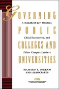 Governing Public Colleges Universi(Dp11)
