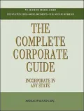 The Complete Corporate Guide: Incorporate in Any State