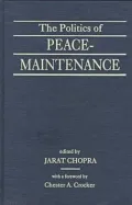 Politics of Peace - Maintenance