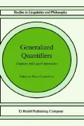 Generalized Quantifiers: Linguistic and Logical Approaches. Studies in Linguistics and Philosophy,  Band 31
