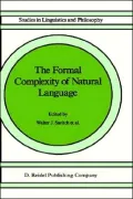 The Formal Complexity of Natural Language