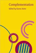 Complementation : Cognitive and Functional Perspectives