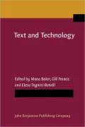 Text and Technology In Honour of John Sinclair