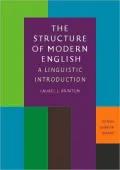The Structure of Modern English: A Linguistic Introduction
