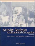 Activity Analysis: Application to Occupation