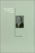 The Opening of Hegel's Logic: From Being to Infinity (Purdue University Series in the History of Philosophy)