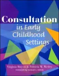 Consultation Practice in Early Childhood Settings
