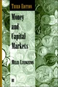 Money And Capital Markets 3e
