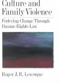 Culture and Family Violence