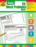 Daily Word Problems Math, Grade 5
