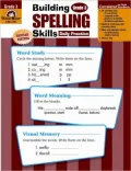Building Spelling Skills, Grade 3