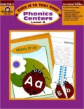Take It to Your Seat Phonics Centers - Level A, Grades PreK-K