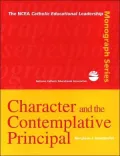 Character and the Contemplative Principal