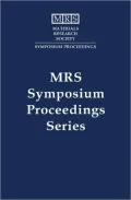 Magnetic Materials: Microstructure and Properties  Symposium Held April 30-May 3, 1991, Anaheim, California, U.S.A.