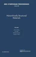 Hierarchically Structured Materials