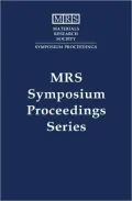 Advanced Metallization and Processing for Semiconductor Devices and Circuits II