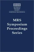 Evolution of Surface and Thin Film Microstructure: Symposium Held November 30-December 4, 1992, Boston, Massachusetts, U.S.A.