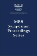 Polymer/Inorganic Interfaces II: Symposium Held April 18-20, 1995, San Francisco, California, U.S.A