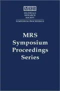 Rare Earth Doped Semiconductors II Symposium Held April 8-10, 1996, San Francisco, Californi...