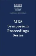 Thin Films for Photovoltaic and Related Device Applications: Symposium Held April 8-11, 1996, San Francisco, California, U.S.A.