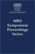 Microcrystalline and Nanocrystalline Semiconductors - 1998: Symposium Held November 30-December 3, 1998, Boston, Massachusetts, U.S.A