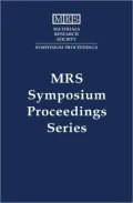 Materials Science of Novel Oxide-Based Electronics Symposium Held April 24-27, 2000, in San ...