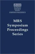 Biomaterials for Drug Delivery and Tissue Engineering Symposia Held November 27-29, 2000, Bo...