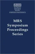 Silicon Carbide 2002--Materials, Processing, and Devices :Symposium Held December 2-4, 2002, Boston, Massachusetts, U.S.A.: Symposium Held December 2-4, 2002, Boston, Massachusetts, U.S.A.