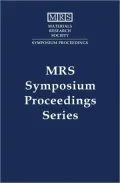 Amorphous and Nanocrystalline Silicon Science and Technology: 2005: Symposium Held March 28-...